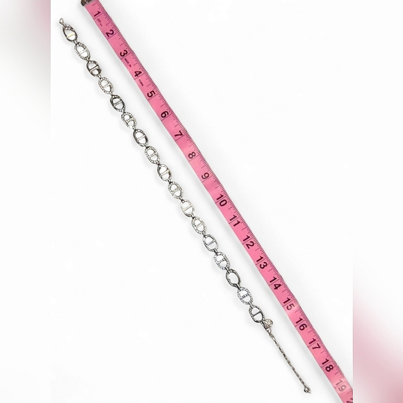 Alexa Rae By Melania Clara Blank Space Necklace NEW - Picture 4 of 7